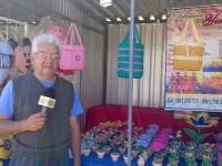 Arte en hilo, alambre y almohadones se ofrecen a buen precio en la Expo Luque