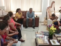 Vecinos de Maramburé se reunieron con el Intendente Municipal