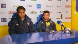 Rueda de prensa del Director Técnico Gustavo Florentín