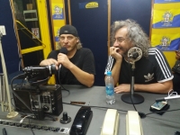 Ex tecladista del grupo Rata Blanca visitó la FM Azul y Oro