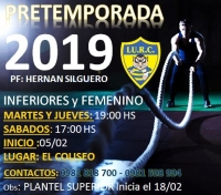 Inicia la Pretemporada 2019 de Luque Rugby