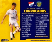 21 jugadores son los elegidos por el Roberto Torres para el debut ante 1ro de Marzo por la Copa Py