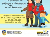 Sigue colecta de abrigos y alimentos no perecederos