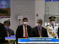 Reapertura del Aeropuerto Silvio Pattirossi de Luque.
