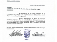 Suspenden sesión de la Junta Municipal por duelo