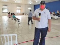 Vacunatorio del Salón Rufo Galeano del Sportivo Luqueño.