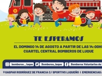 Día del Niño Con los Bomberos de Luque