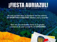 Gran recibiento “Fiesta Auriazul”